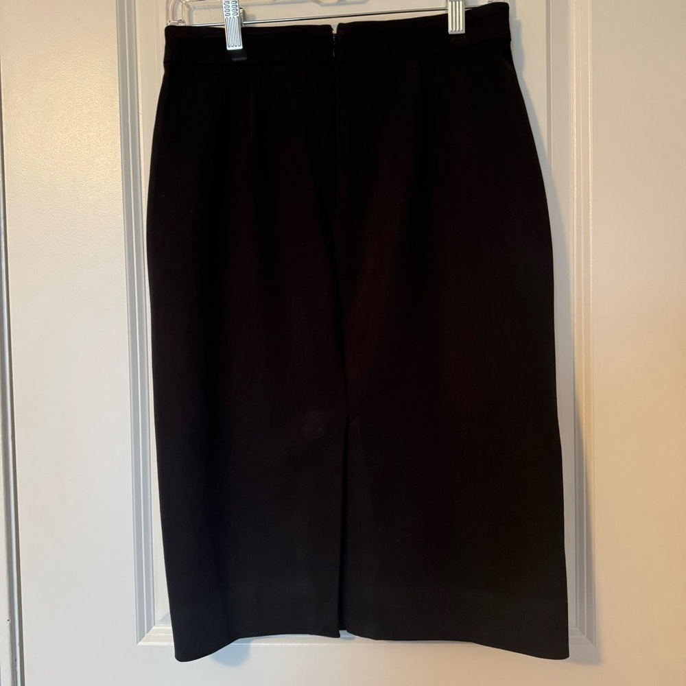 J. Crew Black Women's No. 3 Pencil Skirt Size 4P - Picture 2 of 6